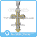 Three cross pendant israel cross pendant pendant jewelry cross of the south in gold